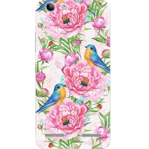 

Силиконовый чехол BoxFace Lenovo A6020 K5 /K5 Plus Birds and flowers (25304-up2376)