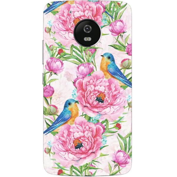 

Силиконовый чехол BoxFace Motorola Moto G5 XT1676 Birds and flowers (30433-up2376)