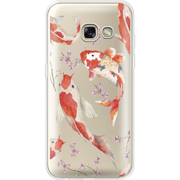 

Силиконовый чехол BoxFace Samsung A320 Galaxy A3 2017 Japanese Koi Fish (27928-cc3)