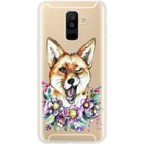 

Силиконовый чехол BoxFace Samsung A605 Galaxy A6 Plus 2018 Winking Fox (33377-cc13)