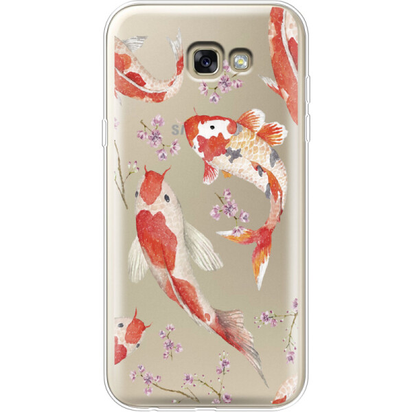 

Силиконовый чехол BoxFace Samsung A720 Galaxy A7 2017 Japanese Koi Fish (27930-cc3)