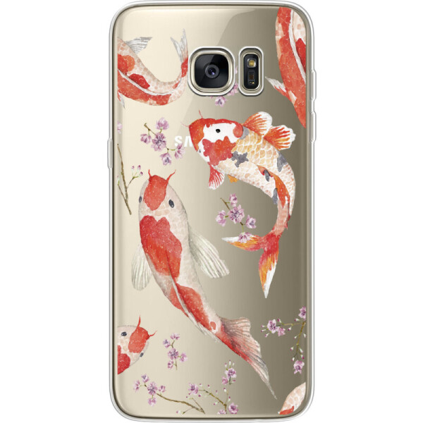 

Силиконовый чехол BoxFace Samsung G935 Galaxy S7 Edge Japanese Koi Fish (24998-cc3)