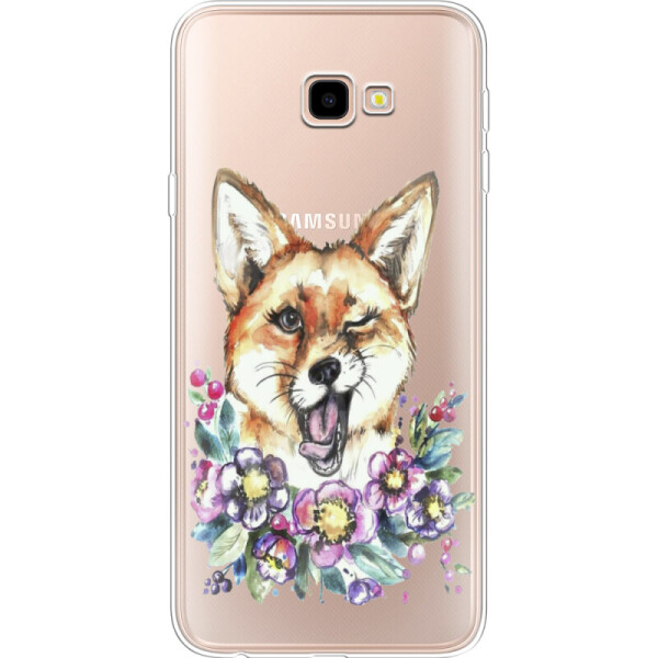 

Силиконовый чехол BoxFace Samsung J415 Galaxy J4 Plus 2018 Winking Fox (35411-cc13)