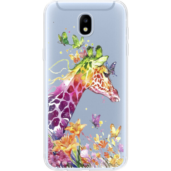 

Силиконовый чехол BoxFace Samsung J530 Galaxy J5 2017 Colorful Giraffe (30575-cc14)