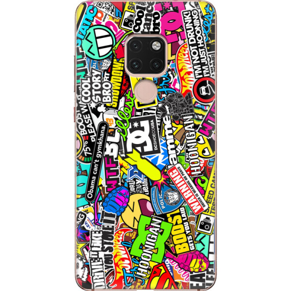 

Силиконовый чехол BoxFace Huawei Mate 20 Multicolored Inscriptions (35595-up880)