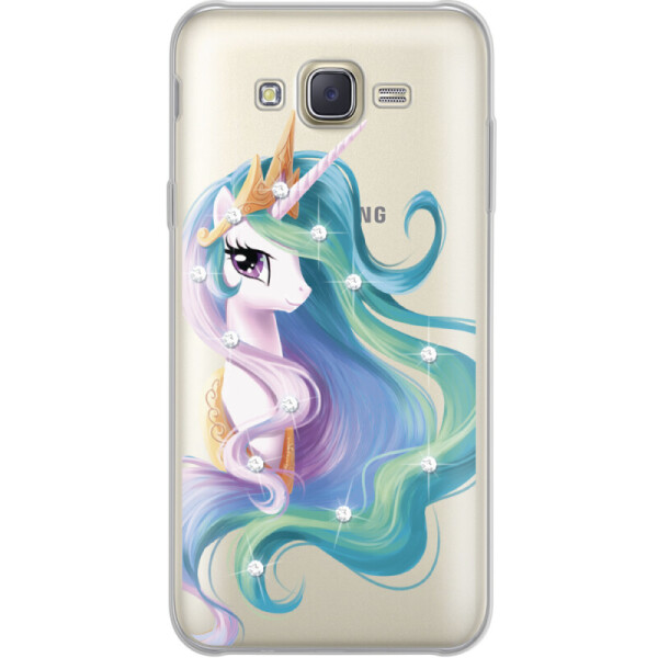 

Силиконовый чехол BoxFace Samsung J701 Galaxy J7 Neo Duos Unicorn Queen (32007-rs3)