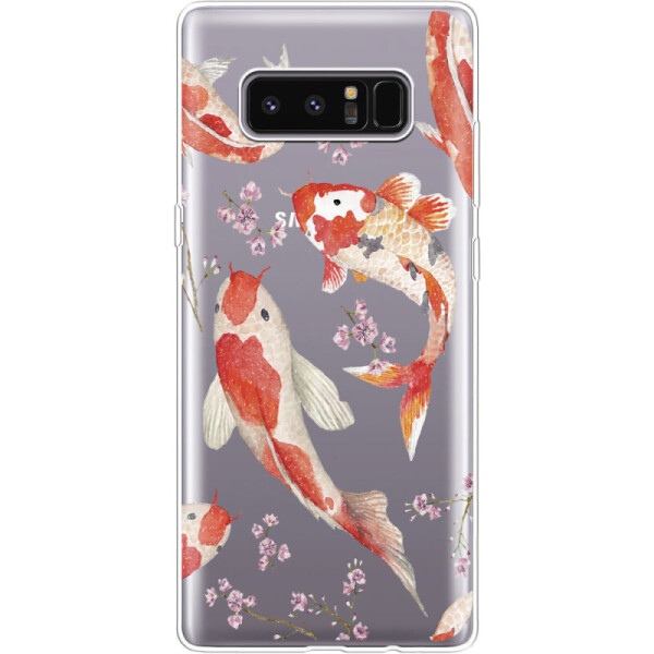 

Силиконовый чехол BoxFace Samsung N950F Galaxy Note 8 Japanese Koi Fish (32371-cc3)