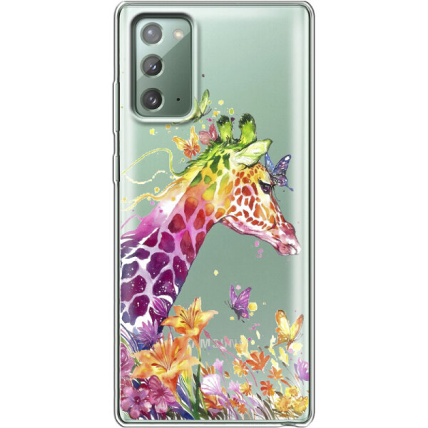 

Силиконовый чехол BoxFace Samsung N980 Galaxy Note 20 Colorful Giraffe (40568-cc14)