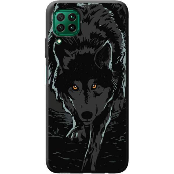 

Силиконовый чехол BoxFace Huawei P40 Lite Wolf (39379-bk62)