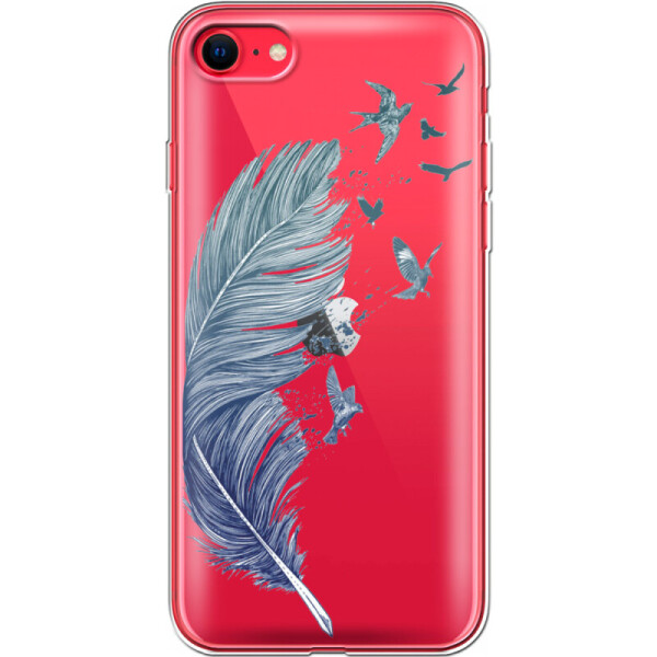 

Силиконовый чехол BoxFace Apple iPhone SE (2020) Feather (39592-cc38)