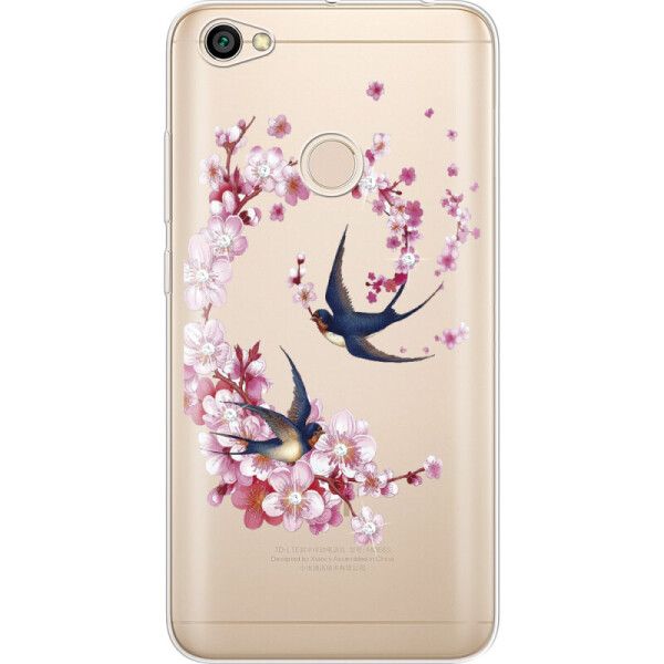 

Силиконовый чехол BoxFace Xiaomi Redmi Note 5A Prime Swallows and Bloom (32183-rs4)