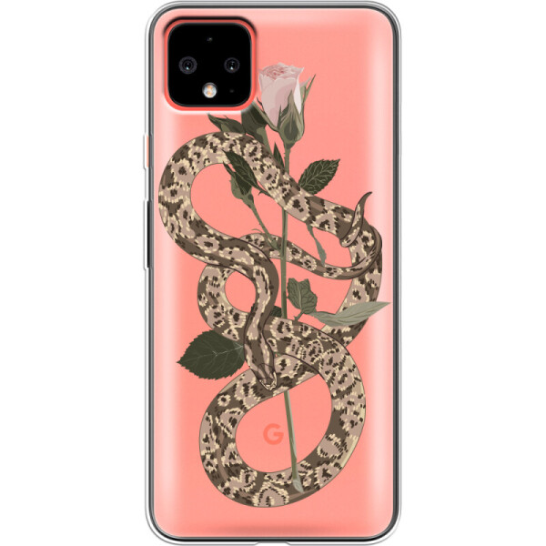 

Силиконовый чехол BoxFace Google Pixel 4 XL Glamor Snake (38491-cc67)