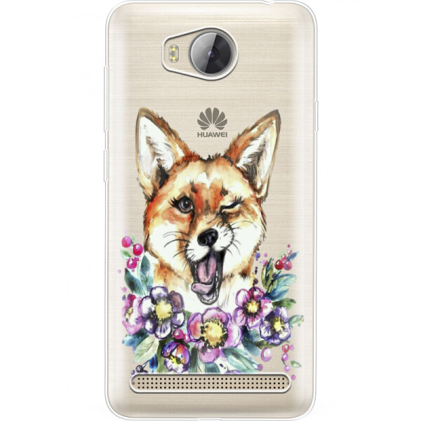 

Силиконовый чехол BoxFace Huawei Ascend Y3 2 Winking Fox (28882-cc13)