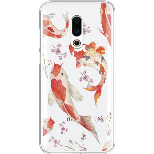 

Силиконовый чехол BoxFace Meizu 16 Plus Japanese Koi Fish (35583-cc3)