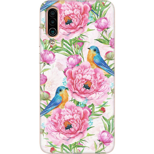 

Силиконовый чехол BoxFace Meizu 16Xs Birds and flowers (37411-up2376)