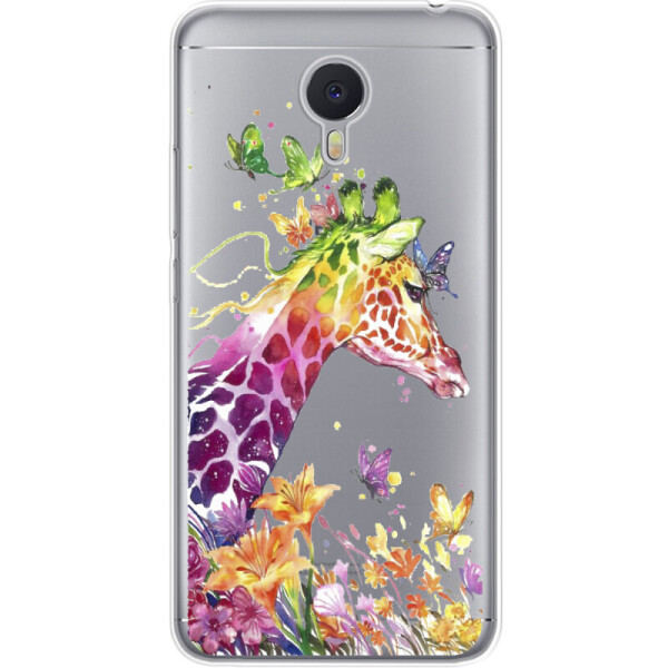 

Силиконовый чехол BoxFace Meizu M3 Note Colorful Giraffe (25108-cc14)