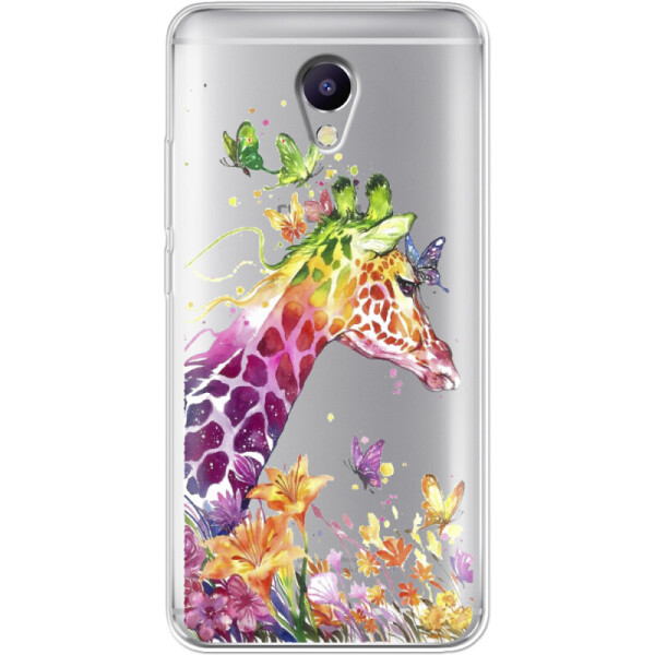 

Силиконовый чехол BoxFace Meizu M5 Note Colorful Giraffe (28289-cc14)