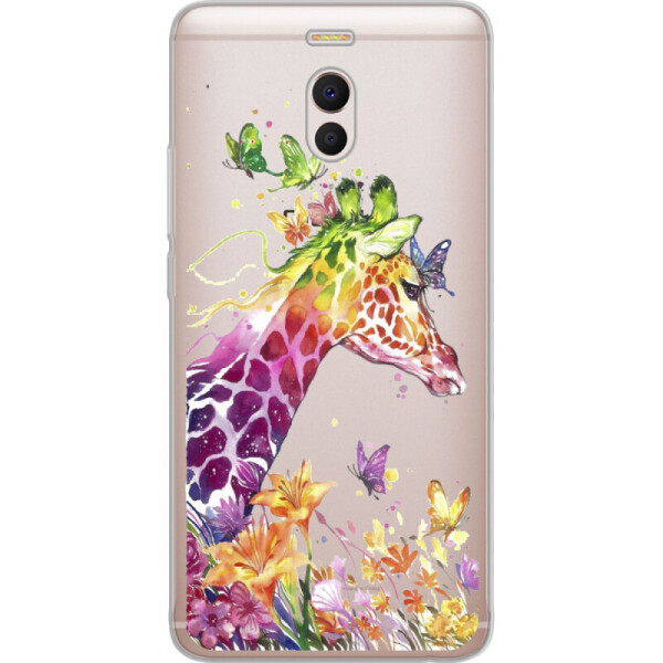 

Силиконовый чехол BoxFace Meizu M6 Note Colorful Giraffe (32011-cc14)