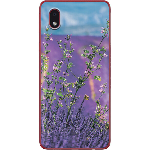 

Силиконовый чехол BoxFace Samsung A013 Galaxy A01 Core Lavender Field (40875-up2246)