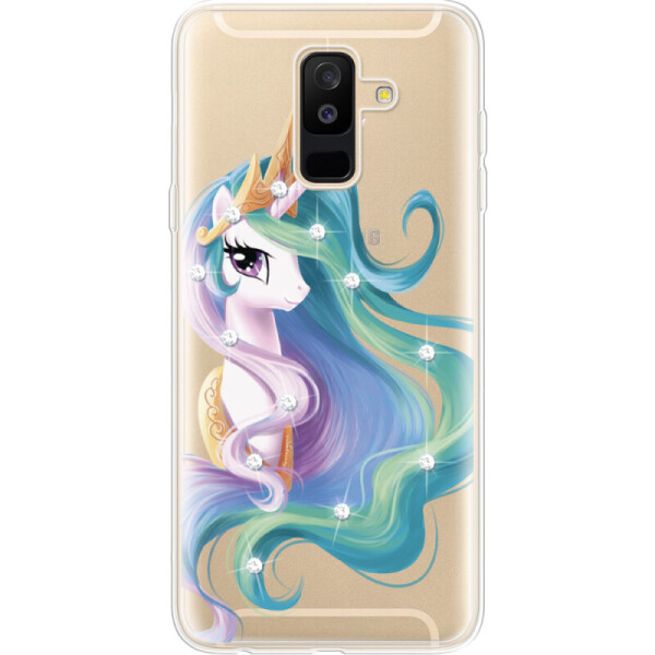 

Силиконовый чехол BoxFace Samsung A605 Galaxy A6 Plus 2018 Unicorn Queen (33377-rs3)
