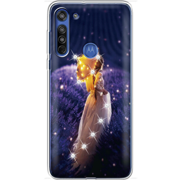 

Силиконовый чехол BoxFace Motorola G8 Girl with Umbrella (40952-rs20)