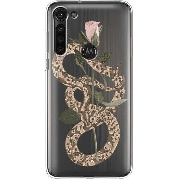 

Силиконовый чехол BoxFace Motorola G8 Power Glamor Snake (40962-cc67)
