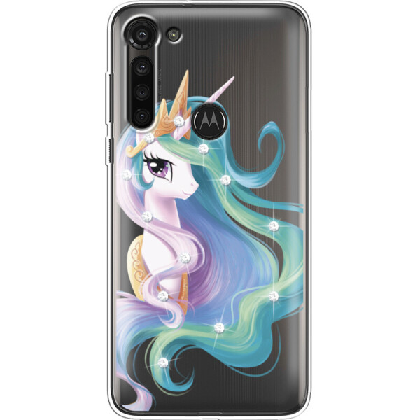 

Силиконовый чехол BoxFace Motorola G8 Power Unicorn Queen (40962-rs3)