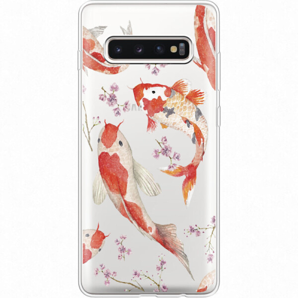 

Силиконовый чехол BoxFace Samsung G975 Galaxy S10 Plus Japanese Koi Fish (35854-cc3)