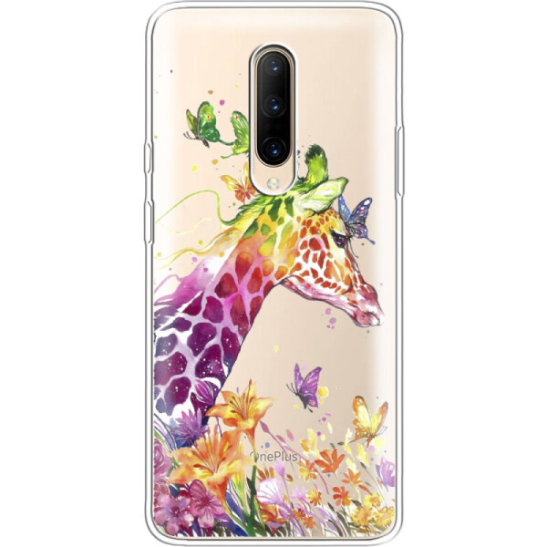 

Силиконовый чехол BoxFace OnePlus 7 Pro Colorful Giraffe (37257-cc14)