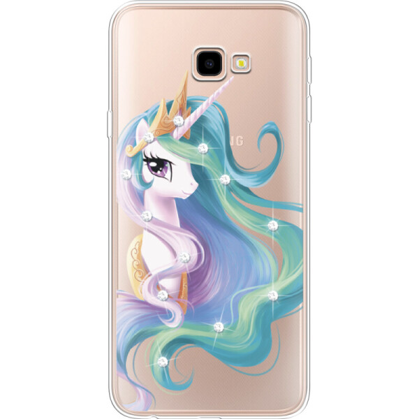 

Силиконовый чехол BoxFace Samsung J415 Galaxy J4 Plus 2018 Unicorn Queen (35411-rs3)