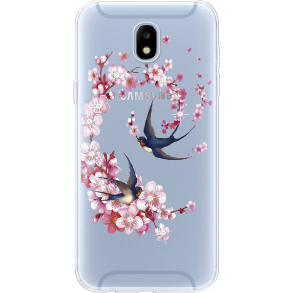 

Силиконовый чехол BoxFace Samsung J530 Galaxy J5 2017 Swallows and Bloom (30575-rs4)