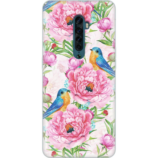 

Силиконовый чехол BoxFace OPPO Reno2 Birds and flowers (38502-up2376)