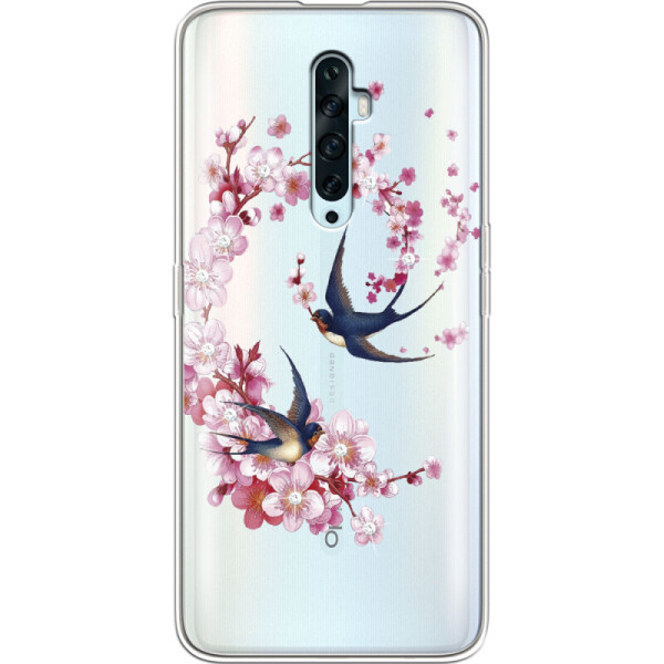 

Силиконовый чехол BoxFace OPPO Reno2 Z Swallows and Bloom (38509-rs4)