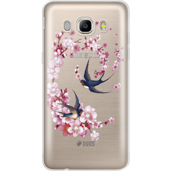 

Силиконовый чехол BoxFace Samsung J710 Galaxy J7 2016 Swallows and Bloom (25138-rs4)