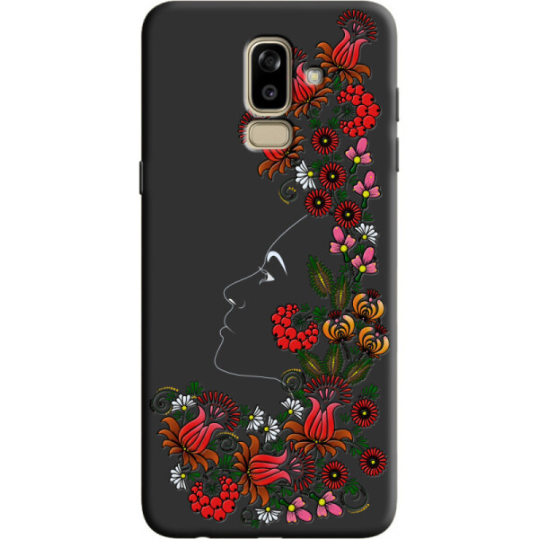 

Силиконовый чехол BoxFace Samsung J810 Galaxy J8 2018 3D Ukrainian Muse (34856-bk64)