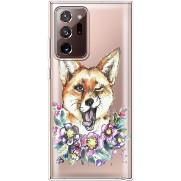 

Силиконовый чехол BoxFace Samsung N985 Galaxy Note 20 Ultra Winking Fox (40573-cc13)