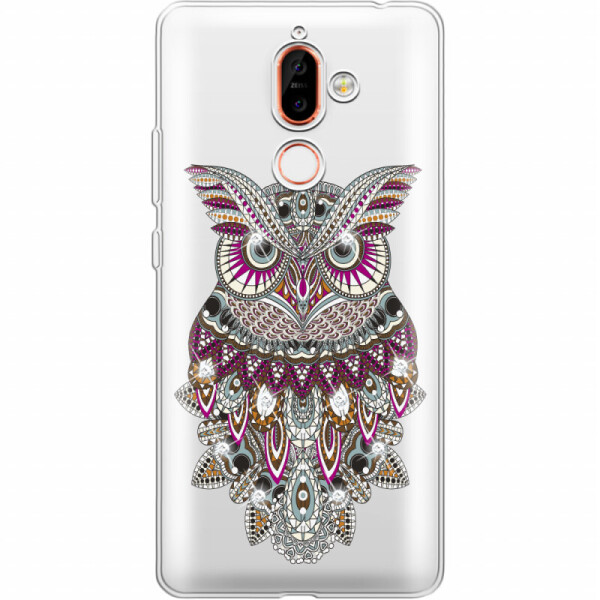 

Силиконовый чехол BoxFace Nokia 7 Plus Owl (34038-rs9)