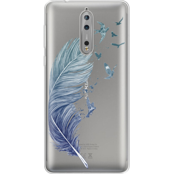 

Силиконовый чехол BoxFace Nokia 8 Feather (32213-cc38)