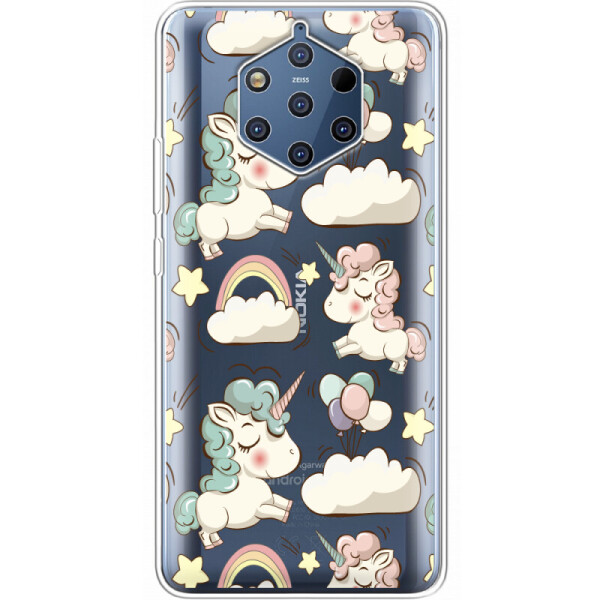 

Силиконовый чехол BoxFace Nokia 9 Unicorns (34179-cc2)