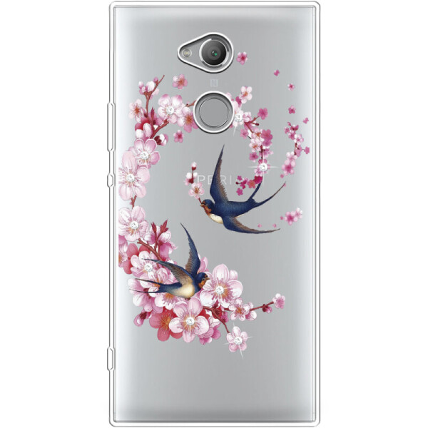 

Силиконовый чехол BoxFace Sony Xperia XA2 Ultra H4213 Swallows and Bloom (32655-rs4)