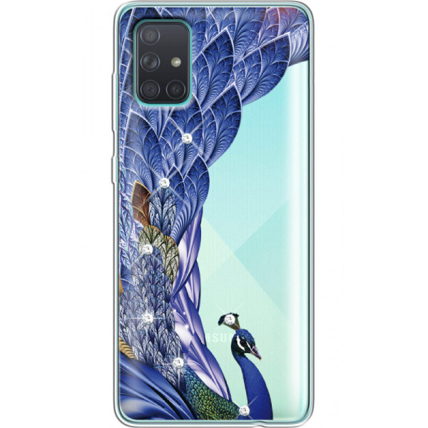 

Силиконовый чехол BoxFace Samsung A715 Galaxy A71 Peafowl (38850-rs7)