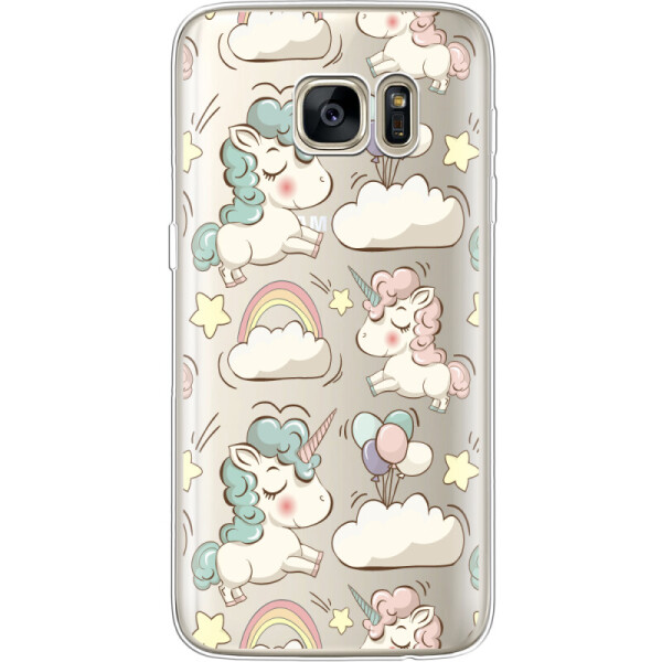 

Силиконовый чехол BoxFace Samsung G930 Galaxy S7 Unicorns (24997-cc2)