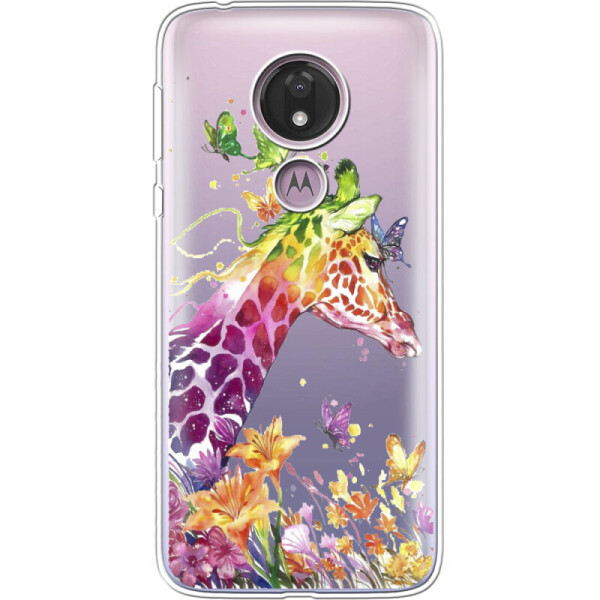 

Силиконовый чехол BoxFace Motorola Moto G7 Power XT1955 Colorful Giraffe (37198-cc14)
