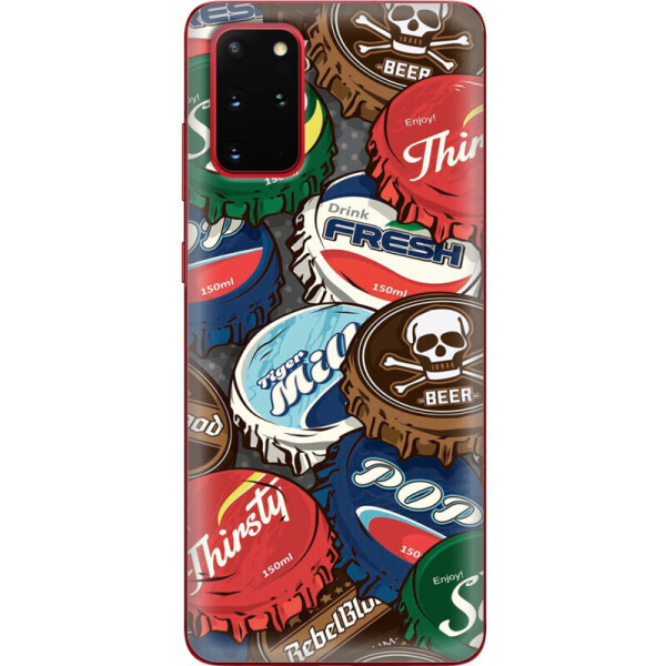

Силиконовый чехол BoxFace Samsung G985 Galaxy S20 Plus Drink Lids (38874-up2261)