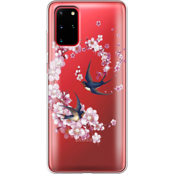 

Силиконовый чехол BoxFace Samsung G985 Galaxy S20 Plus Swallows and Bloom (38874-rs4)