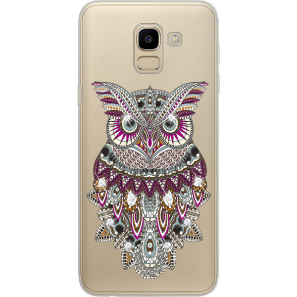 

Силиконовый чехол BoxFace Samsung J600 Galaxy J6 2018 Owl (33861-rs9)