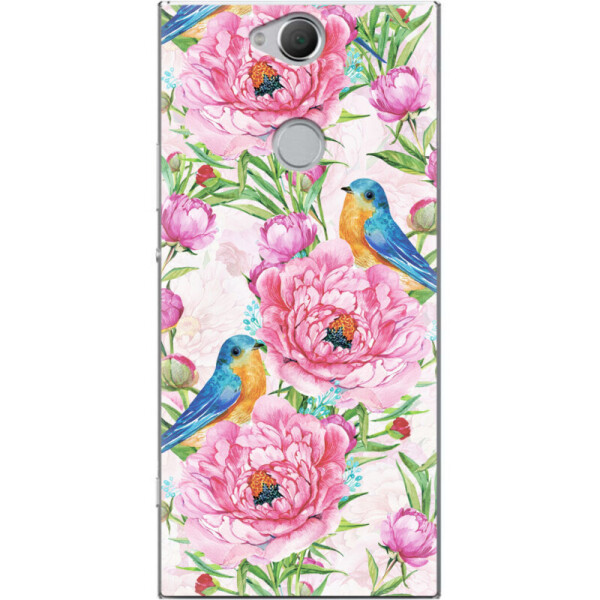 

Силиконовый чехол BoxFace Sony Xperia XA2 Plus H4413 Birds and flowers (35591-up2376)