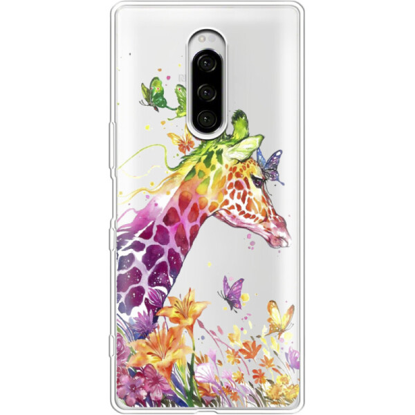 

Силиконовый чехол BoxFace Sony Xperia 1 Colorful Giraffe (36656-cc14)