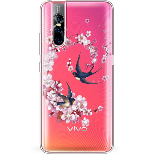 

Силиконовый чехол BoxFace Vivo V15 Pro Swallows and Bloom (37608-rs4)