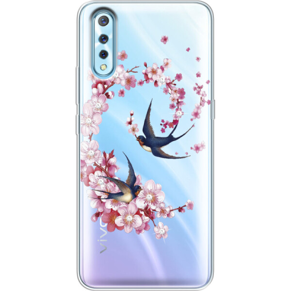 

Силиконовый чехол BoxFace Vivo V17 Neo Swallows and Bloom (37613-rs4)